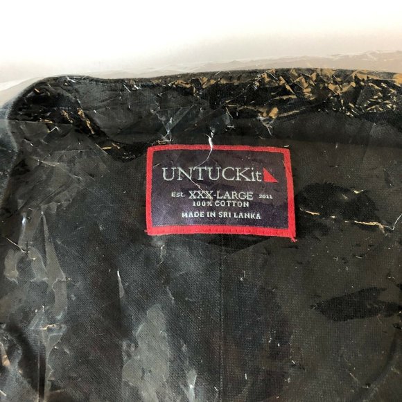 UNTUCKit Albertoni Regular Fit Black Shirt - Picture 4 of 5